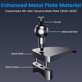 Kaishengyuan side angle showing dual-socket arm for smooth 360-degree adjustment
