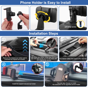 Kaishengyuan tray with phone and keys demonstrating size and capacity benefit