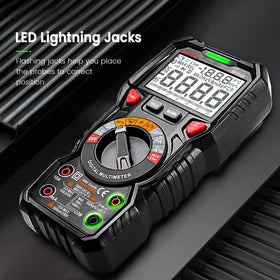 KAIWEETS HT118A rear view with flashlight and kickstand for hands-free and low-light tasks