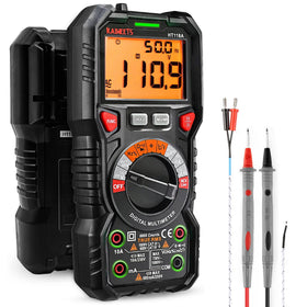 KAIWEETS HT118A front display showing large backlit screen and readings for easy viewing