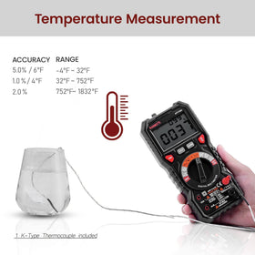 KAIWEETS HT118A detecting live wire with NCV alert, improving safety during electrical checks
