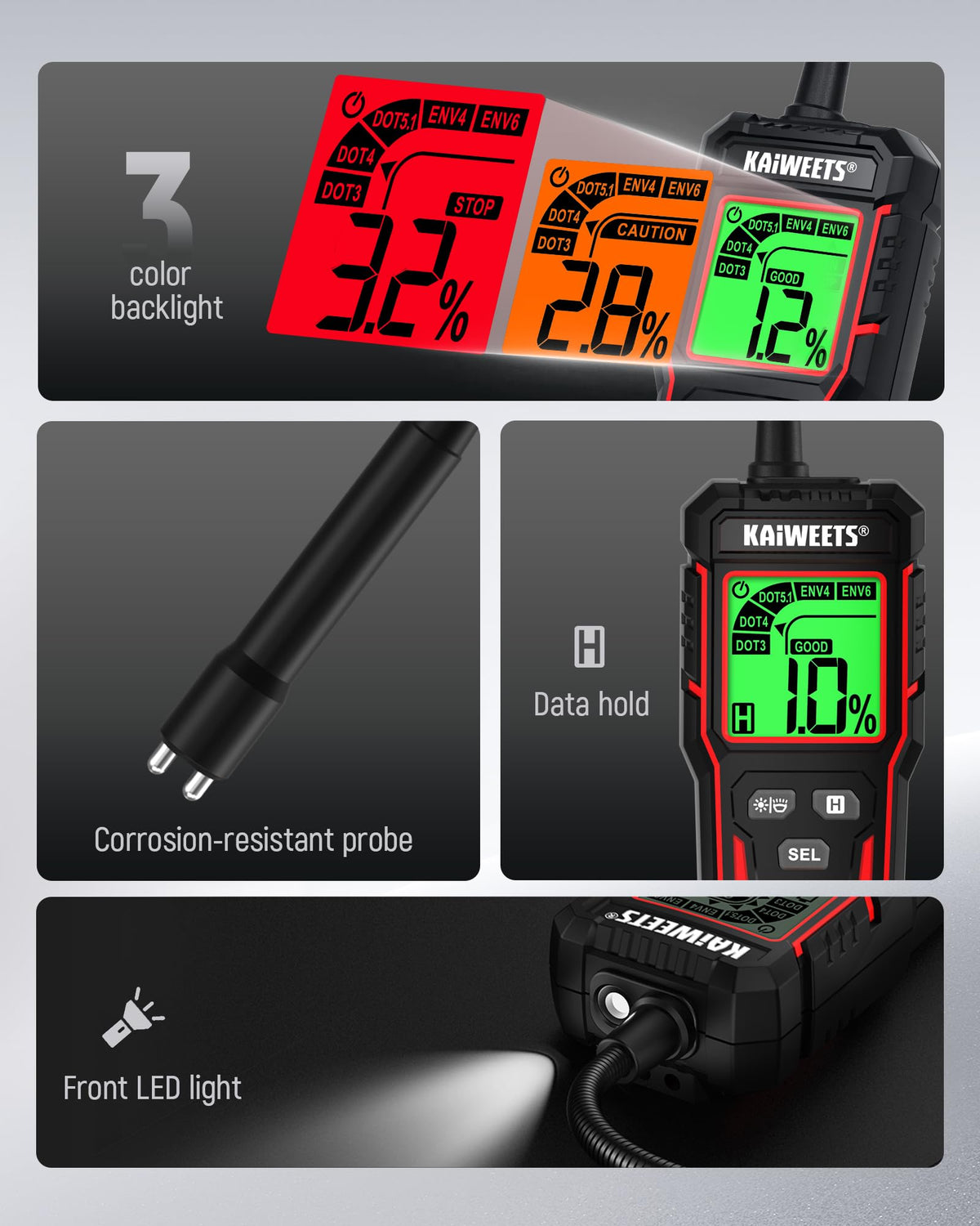 KAIWEETS product on garage workbench demonstrating professional DIY maintenance benefit