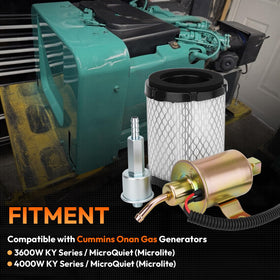 KAKATHU fuel pump close-up showing durable construction and reliable flow