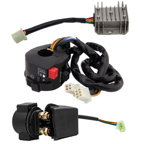KAKO CDI rectifier and spark plug laid out offering ignition and voltage control benefit