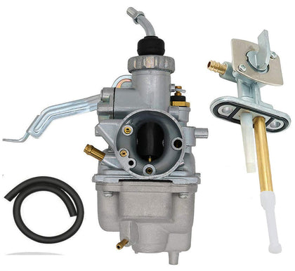 KAKO carburetor front view showing throttle body and mounting flange for accurate fit