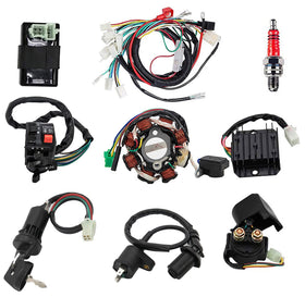 KAKO front kit packed showing all components and easy full-replacement benefit