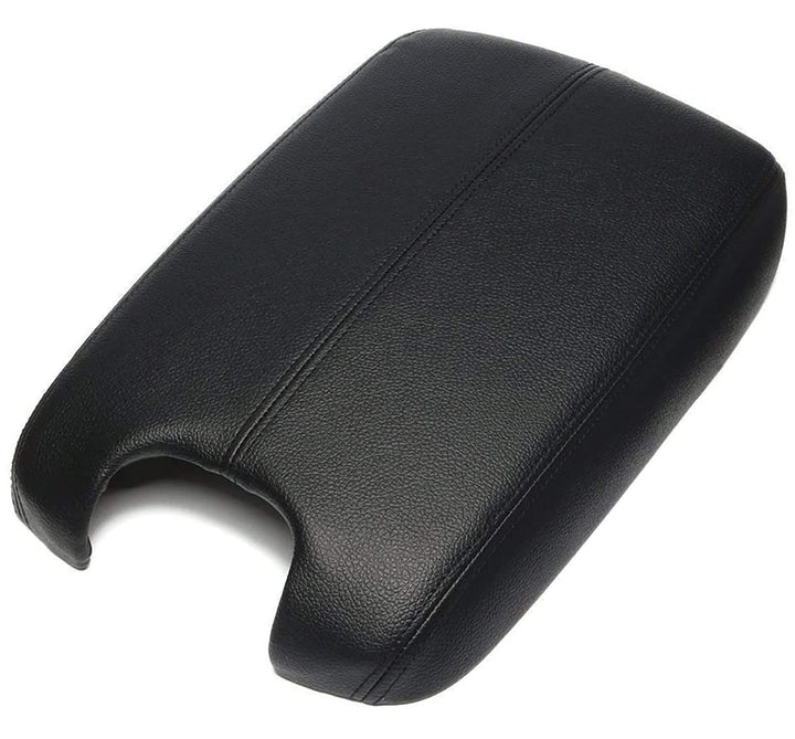 KAKO front view of black center console cover showing clean OEM look and restored cabin style