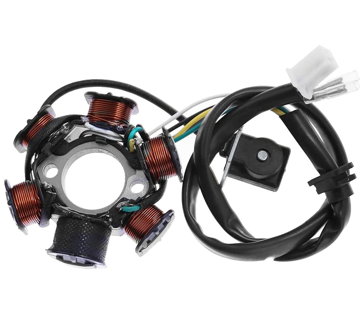 KAKO wiring harness closeup highlighting thick copper wires for durability benefit