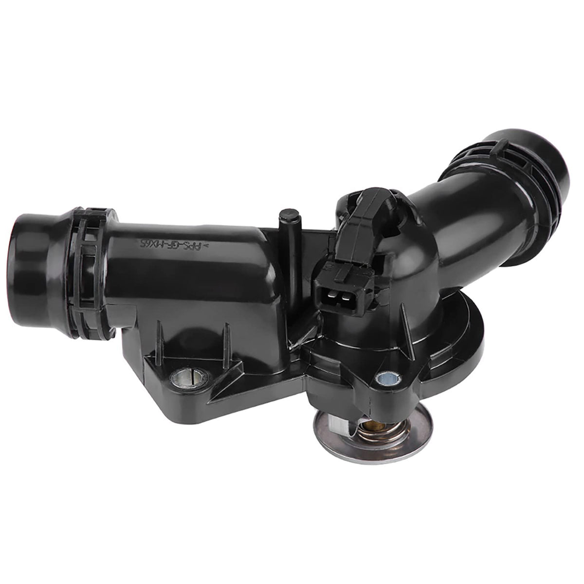KAKO thermostat in service bay on a lifted BMW showing professional installation advantage