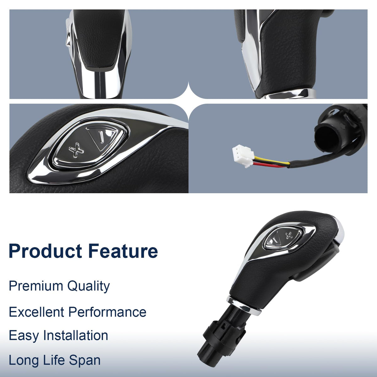 KAKSEY chrome texture detail offering scratch-resistant visual appeal