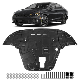 KAKSEY front view of splash shield showing full coverage and protection