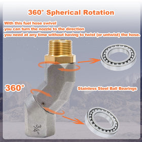 kalageen rotating joint profile demonstrating smooth 360° motion benefit