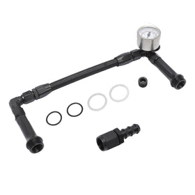 Kaloeou close-up of black anodized aluminum fuel log for corrosion resistance
