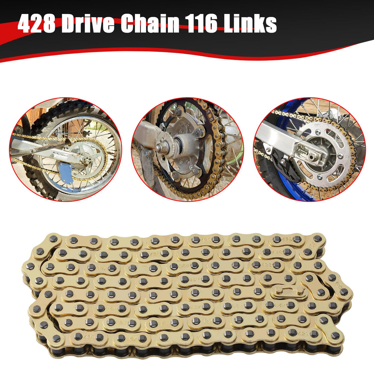 KAMIER chain breaker tool displayed with chain for onsite length adjustment