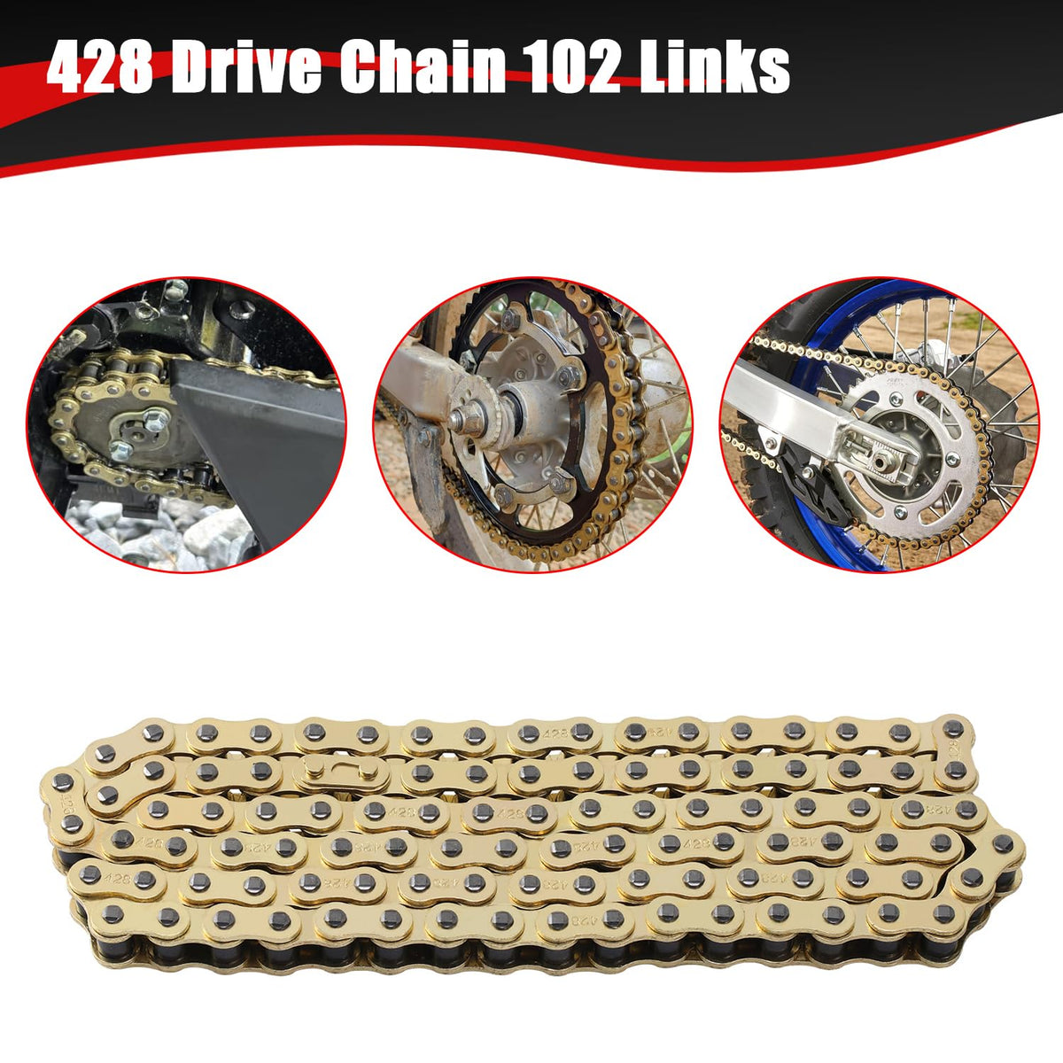 KAMIER chain breaker tool detail demonstrating easy on-the-go chain sizing benefit