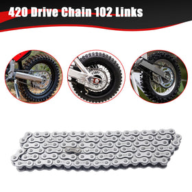 KAMIER kit laid out with chain breaker and multiple master links for flexibility