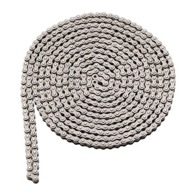 KAMIER chain next to a coin and wrench for scale and installation clarity