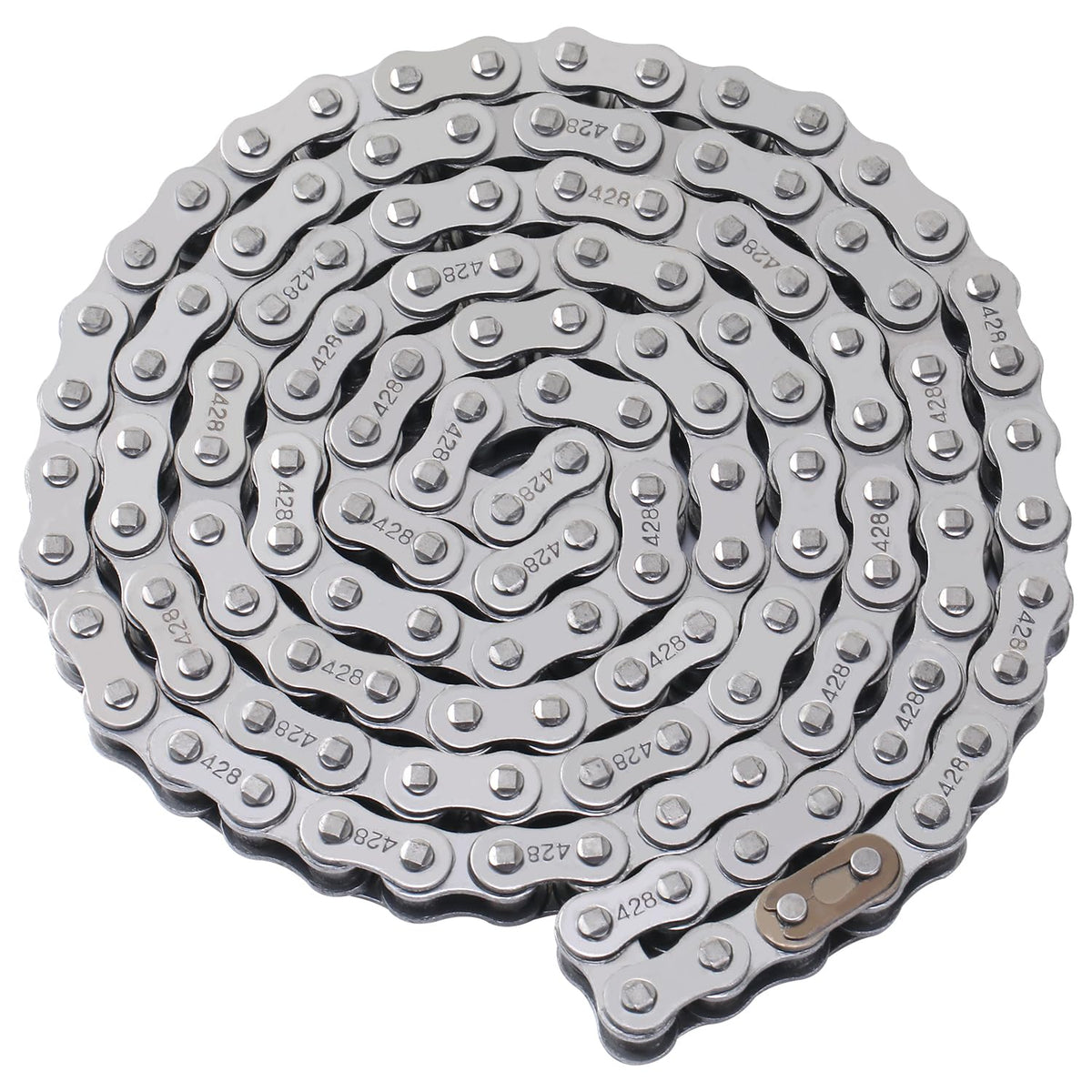 KAMIER chain kit arranged with tools and spare links highlighting ready-to-use convenience