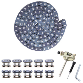 KAMIER front packaging showing chain kit and included tools, ready to install