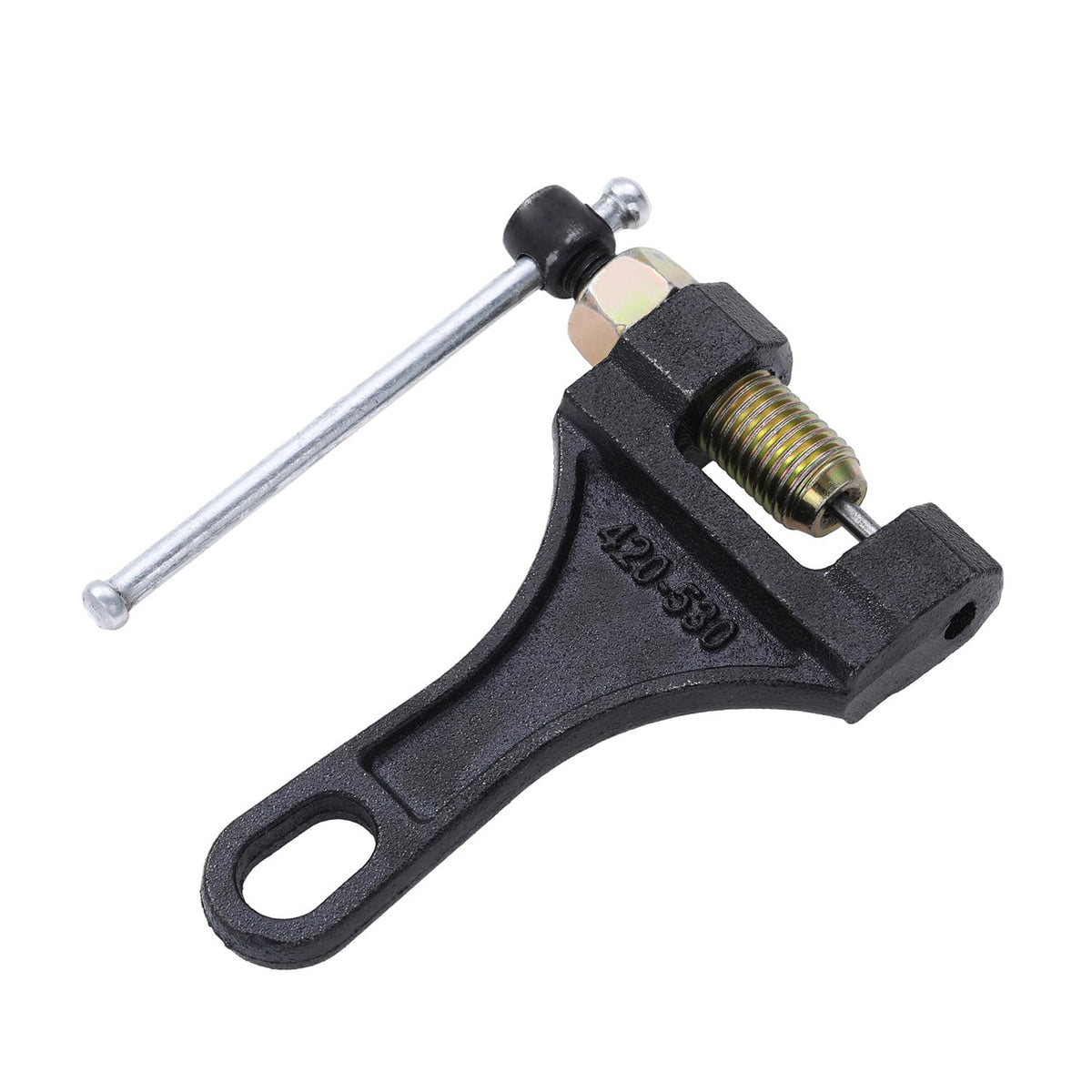 KAMIER kit contents neatly arranged showing chain, breaker, and spare links for complete repair benefit