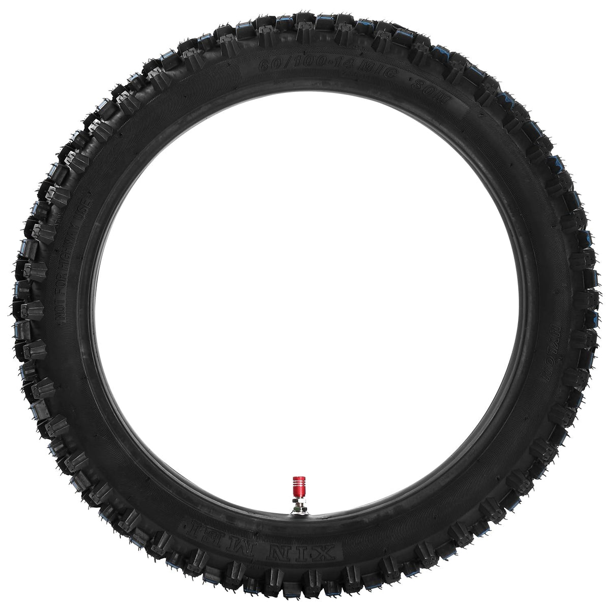 KAMIER tire size comparison beside ruler for fit and sizing clarity