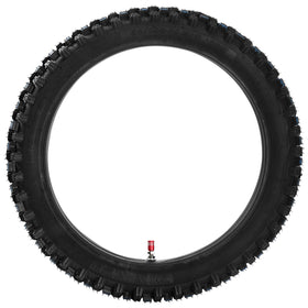 KAMIER tire size comparison beside ruler for fit and sizing clarity