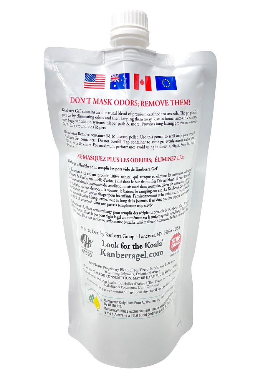 Kanberra close-up gel texture revealing smooth consistency and active formula benefit