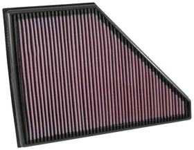 K&N filter beside ruler showing size and fit for BRZ/86/GR86 vehicles