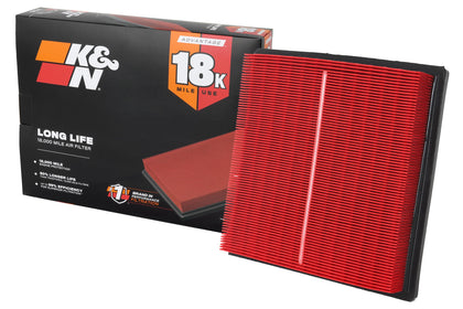 K&N front packaging of KNA-5064 showing product and fitment for quick identification and confidence