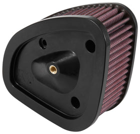 K&N HD-1717 front view showing direct-fit design and quick benefits