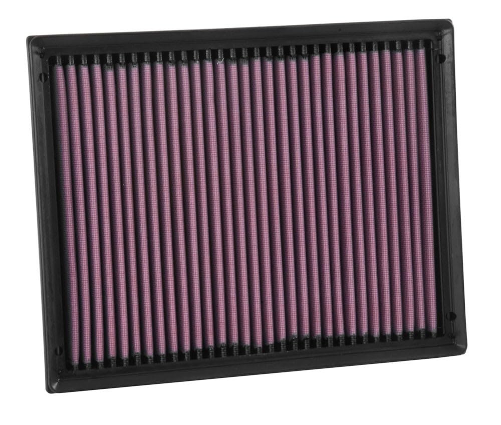 K&N filter installed in Ford Ranger airbox for easy drop-in upgrade