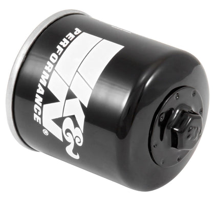 K&N KN-204 front view showing filter body and easy fit benefit