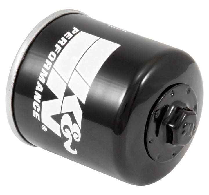 K&N KN-204 front view showing filter body and easy fit benefit