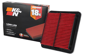 K&N KNA-2304 front packaging showing model and fitment benefits