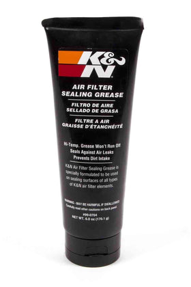 K&N sealing grease front view tube showing label and size, useful for secure sealing