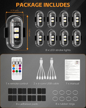 KANGIKX pods used as holiday lights on a tree showing decorative versatility
