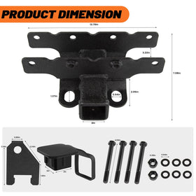 KANGIKX mounting hardware and components included for easy bolt-on installation
