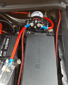 KanSmart in marine engine compartment showing salt-resistant use for boat systems