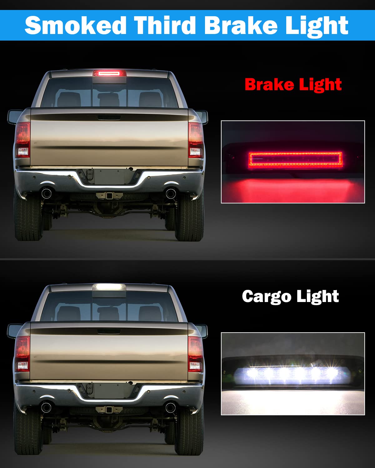 KanSmart close-up of LED array highlighting brighter brake visibility
