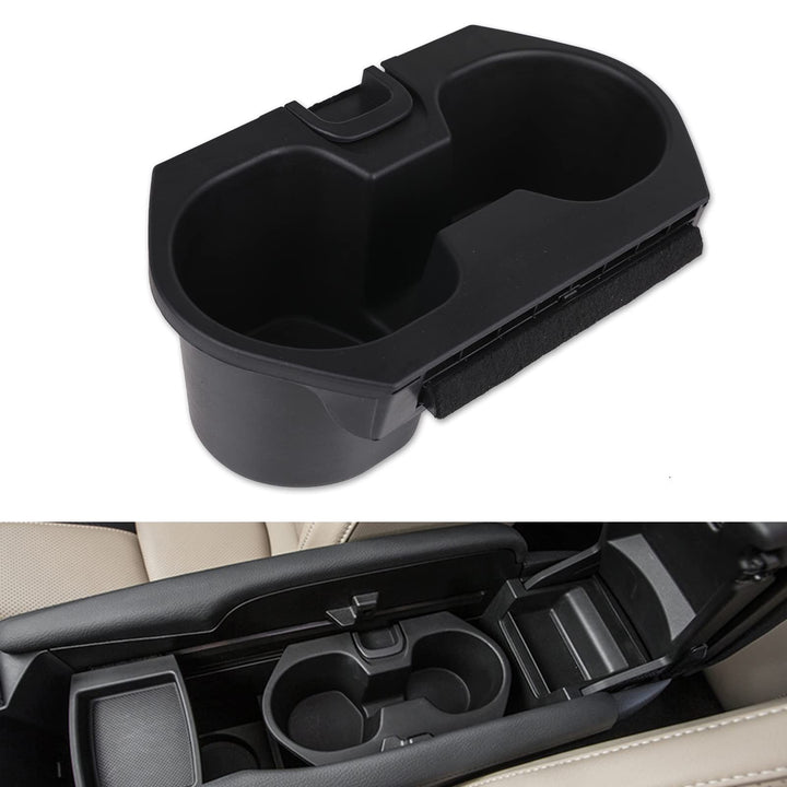 KanSmart front view of cup holder insert showing fit and finish benefit