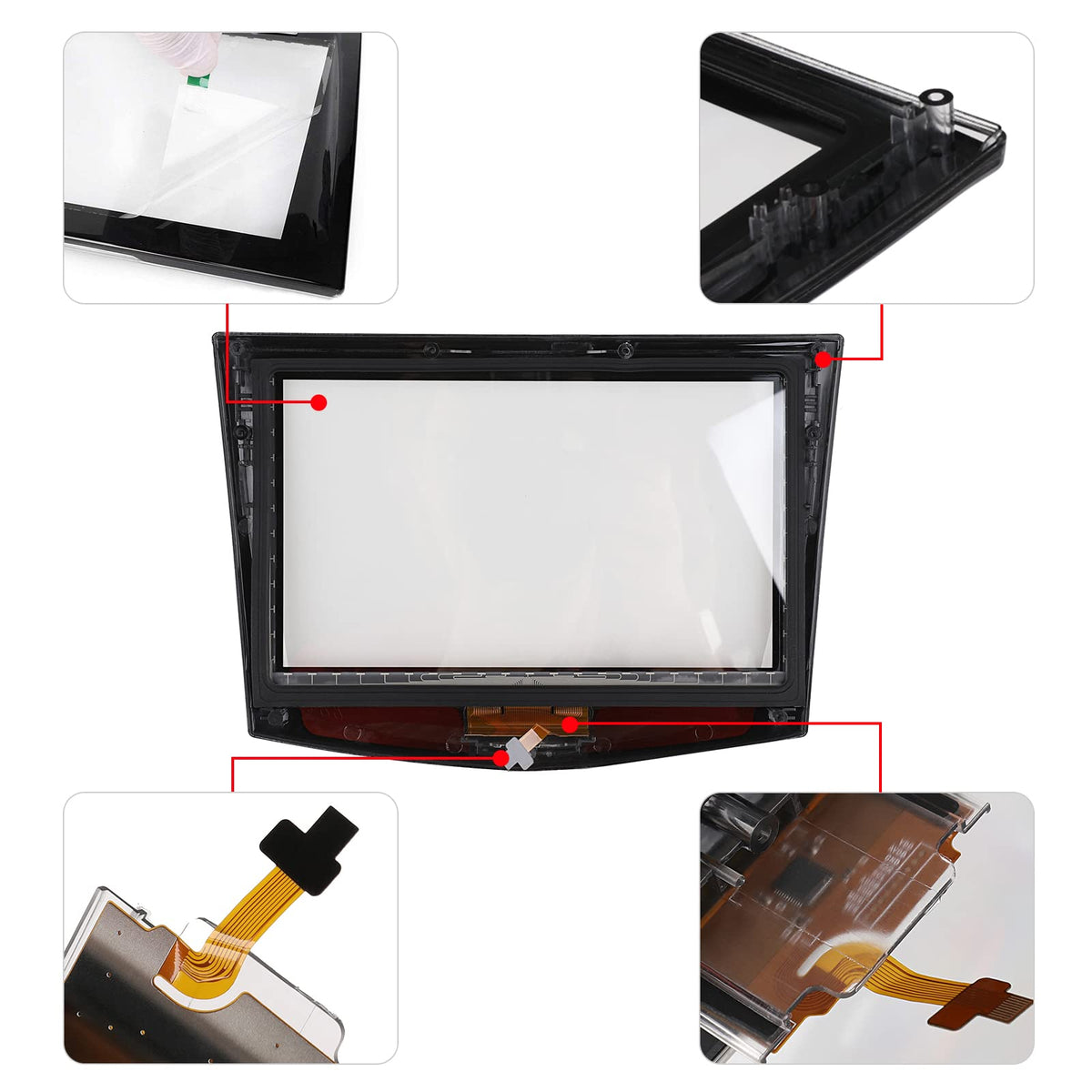 KanSmart display detail showing crisp pixels for better readability