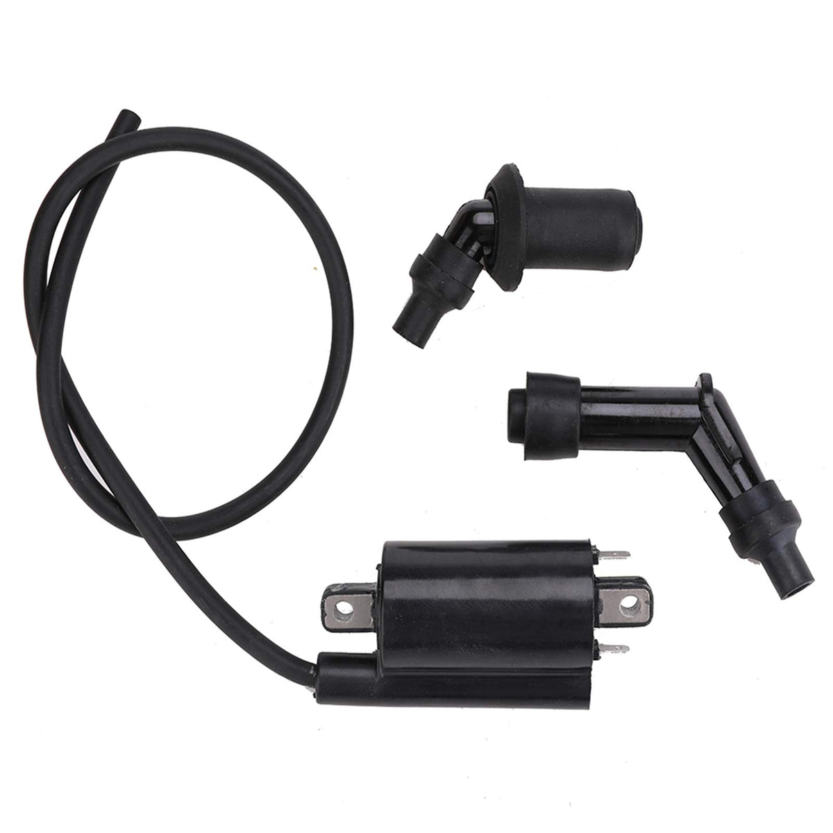 KanSmart ignition coil installed in Kawasaki Mule demonstrating restored ignition