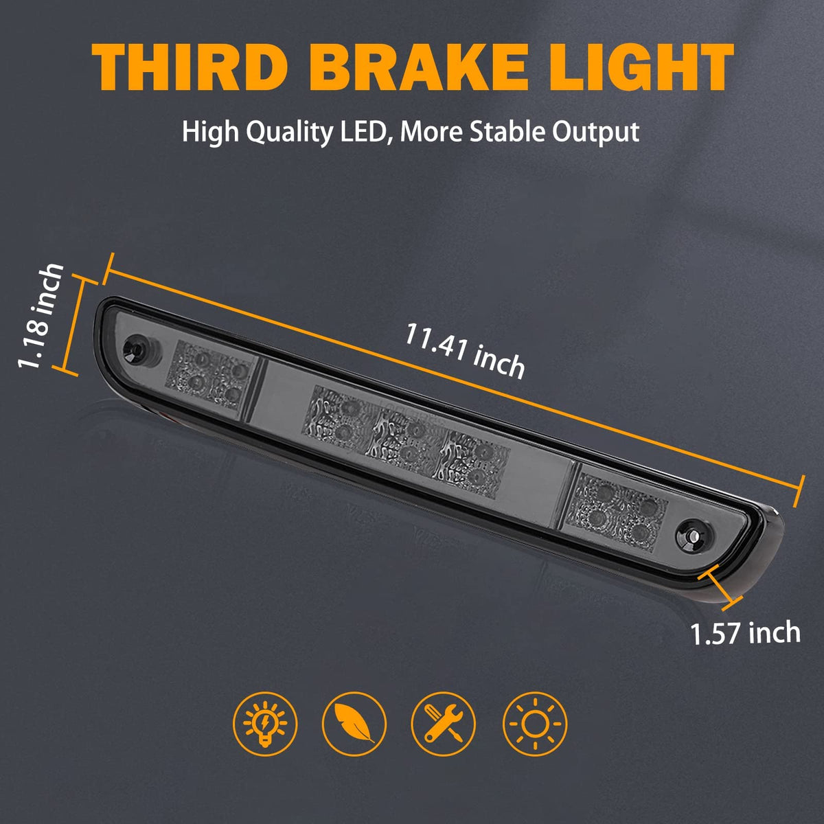 KanSmart installed on Ford truck showing restored high-mount brake visibility benefit
