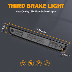 KanSmart installed on Ford truck showing restored high-mount brake visibility benefit