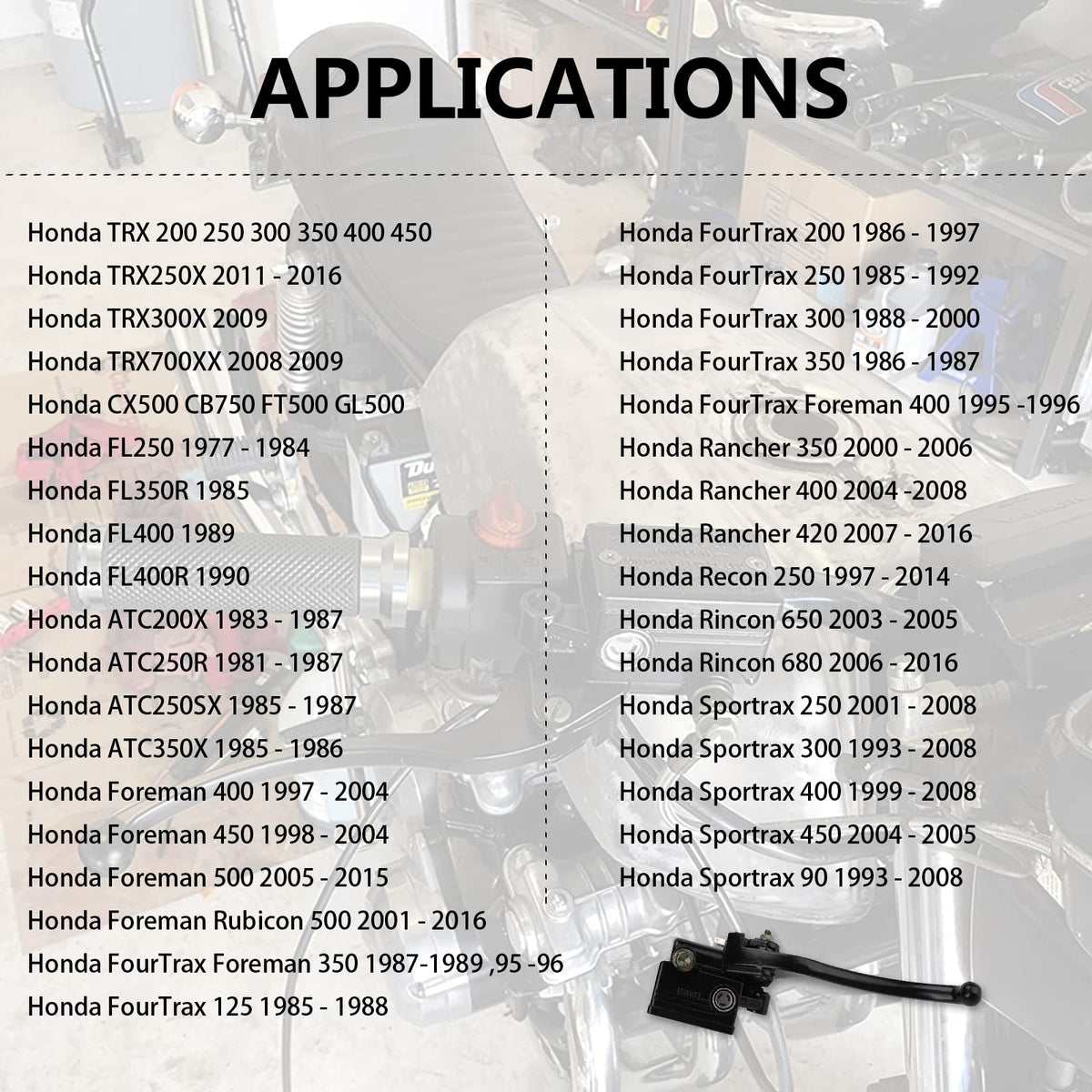 KanSmart installed on a Honda handlebar demonstrating plug-and-play replacement