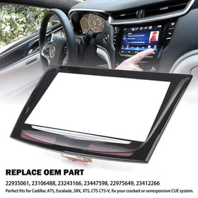 KanSmart screen installed in Cadillac dashboard restoring clear controls
