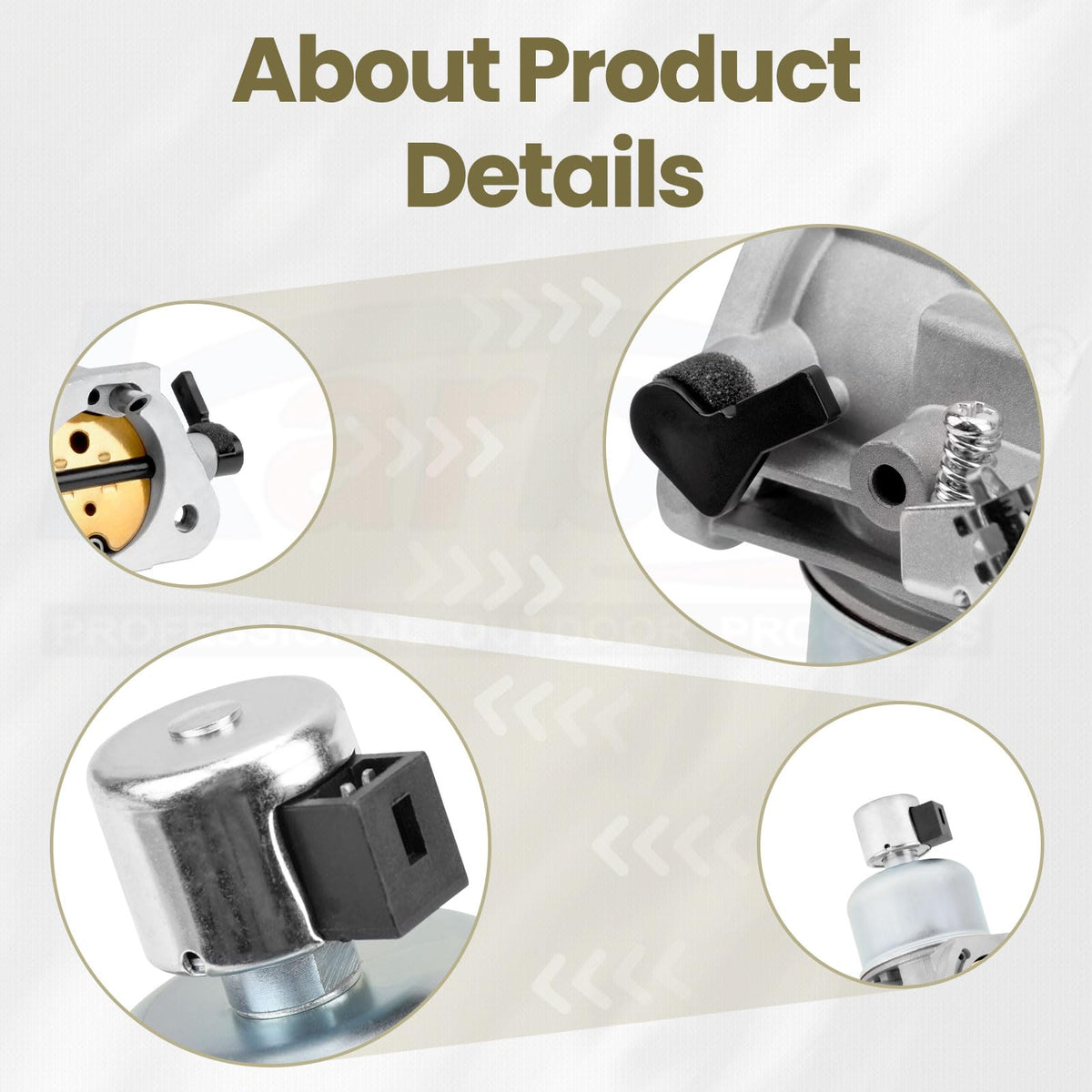 Karbay jet and port detail illustrating quality machining for consistency