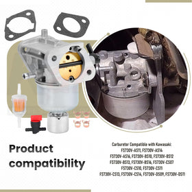 Karbay carburetor scale comparison demonstrating compact size benefit