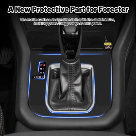 Karltys silicone pad laid on console demonstrating easy peel-and-stick installation