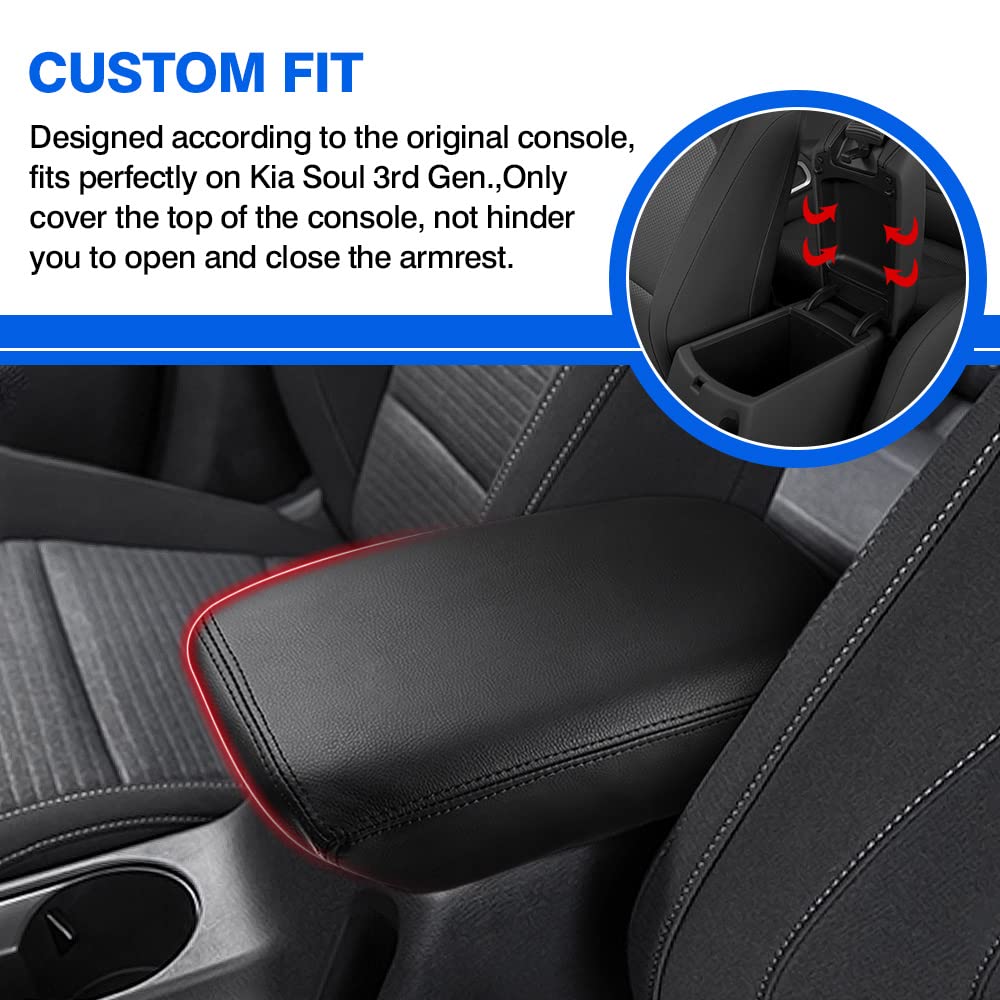 Karltys size comparison on armrest showing compact, low profile